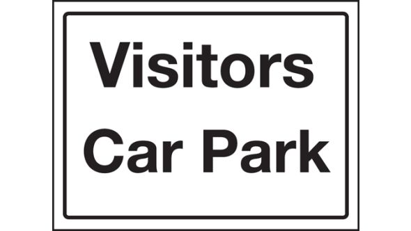 Visitors car park .  300x400mm W/M