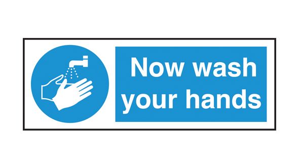 Now wash your hands. 80x230mm. S/A