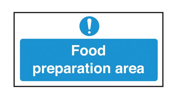 Food preparation area. 100x200mm S/A