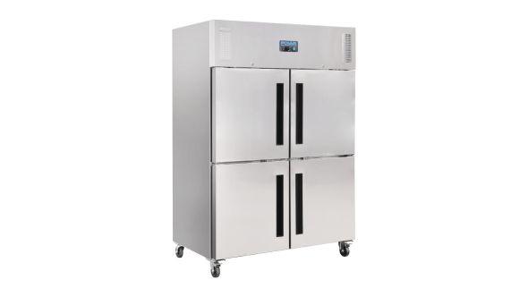 Polar CW196 Upright Double Stable Door Gastro Freezer 1200Ltr