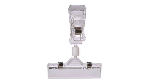 Display Clip Adjustable Arm (Pk 5) 10X8cm - Genware