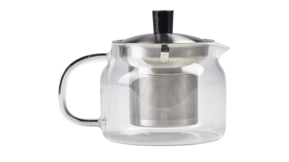 Glass Teapot with Infuser 47cl/16.5oz - Genware