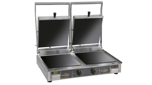 Roller Grill PREMIUM VC DFT - Double Vitro-Ceramic Contact Grill - With Digital Timer