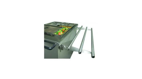 Parry STR - Side Tray Rail to fit all Parry Hotcupboards & Serveries