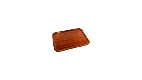 Darkwood Mahogany Tray 360 x 280mm - Genware