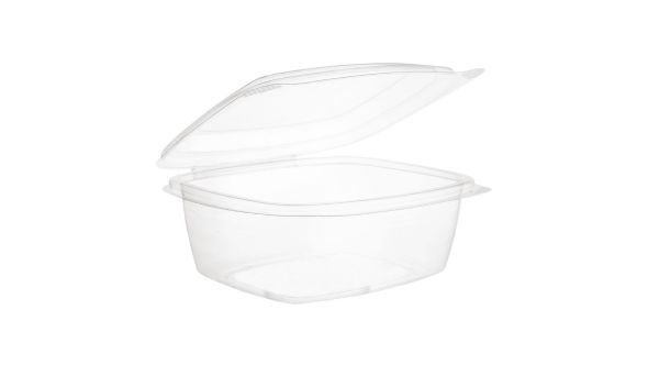 Vegware Compostable Hinged-Lid Deli Containers 680ml - Pk 200