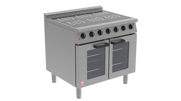 Falcon E163i Induction Range 6 x 1.85kW Heat Zones - Three Phase