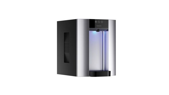 Borg & Overstrom E4 754035 Countertop Water Cooler Chilled, Ambient, Hot & Sparkling Silver