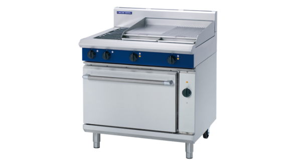 Blue Seal E56B - Electric Range with Convection Oven & 600mm Griddle W900 mm