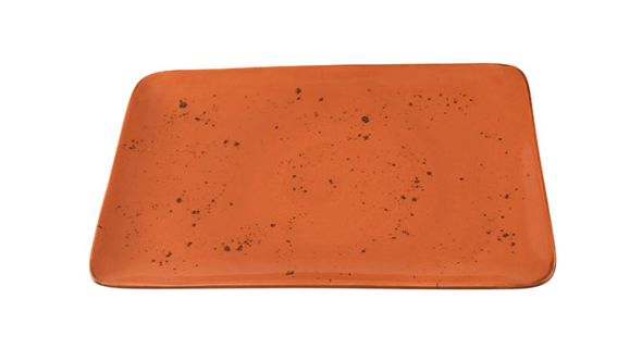 Orion Elements Sun Burst Orange - Rectangular Plate 32cm (L) EL02BS