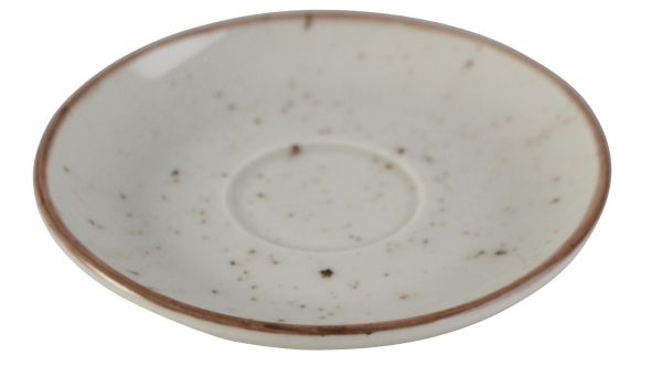 Orion Elements Sandstorm Grey Saucer 14cm EL11SA (For Coffee Cup EL10SA)