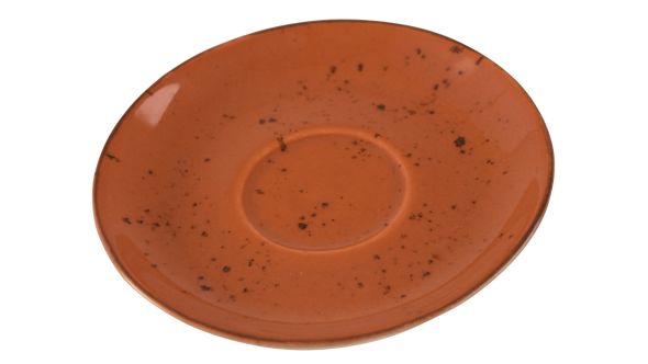 Orion Elements Sunburst Orange Saucer 16cm EL13BS (For Cappuccino Cup EL12BS)