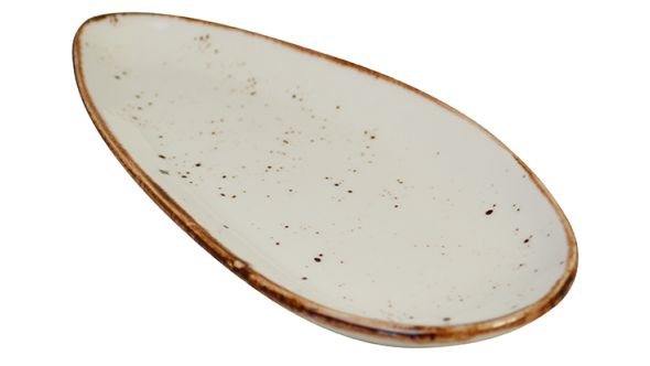 Orion Elements Leaf Shaped Plates Sand Storm Cream EL31SA