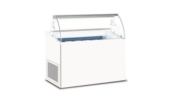 Mondial Elite ESKIMO6 Ice Cream Display Freezer - 6 x Napoli Pans 5L