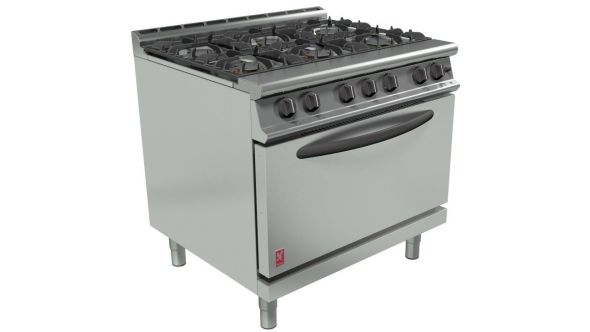 Falcon Dominator Plus G3101D Commercial Gas Range 6 Burner - LPG Gas