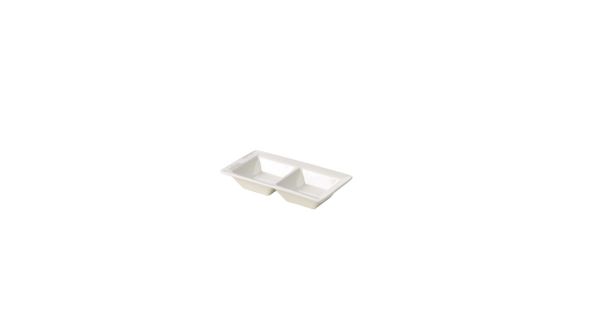 GenWare Porcelain Double Dish 15 x 8cm/6 x 3" 