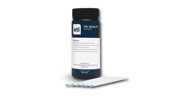 ETI Frying Oil Quality Test Strips - 100 Strips 800-890