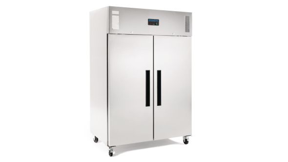 Polar G595 Double Door Freezer Stainless Steel 1200Ltr