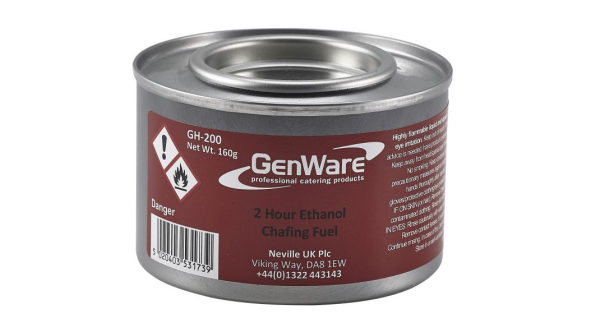 Gen-Heat GH-200 Ethanol Chafing Fuel 2 Hour