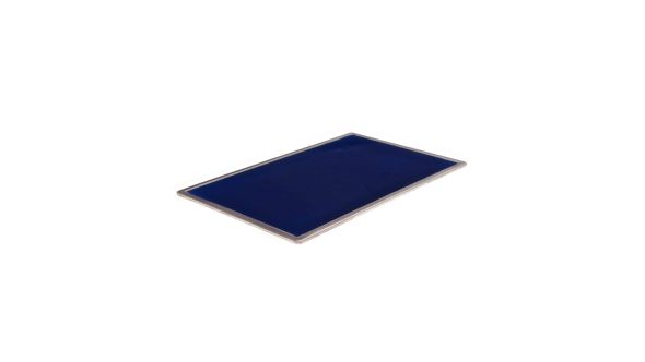 Primeware GHT1BL - Glass 1/1 GN Hot Tile - Bain Marie Insert - Blue