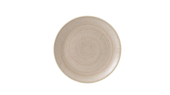 Churchill Stonecast Coupe Plate Nutmeg Cream 288mm - GR934 - pk 12