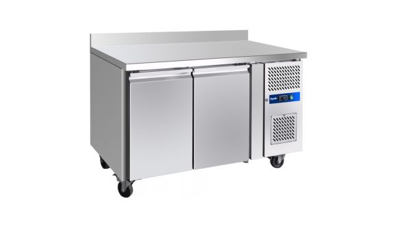 Prodis GRN-C2F 2 Door Stainless Steel Counter Freezer - With Upstand