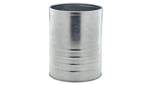 Galvanised Steel Can 11cm Ø x 14.5cm - Genware