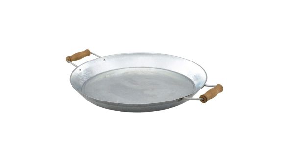 Galvanised Steel Platter 14"/35.5cm - Genware