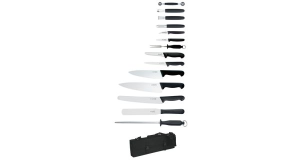 Giesser 14Pc Knife Set + Knife Case