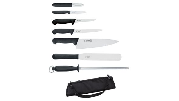 Giesser 7Pc Knife Set + Knife Case