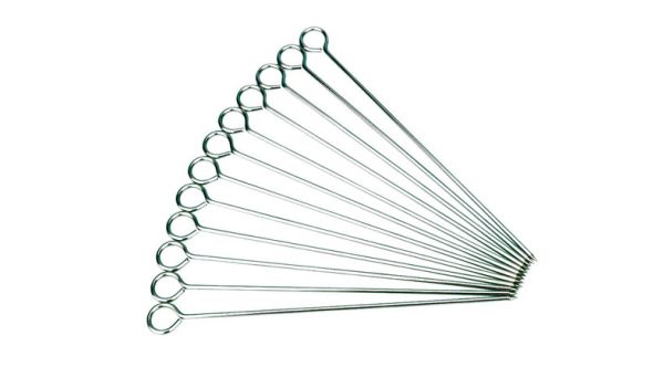 Skewers S/S 30cm / 12" (Pack Of 12)