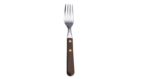 Wooden Handled Steak Fork