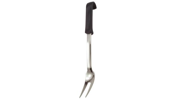 Meat Fork S/S  PP Black Handle