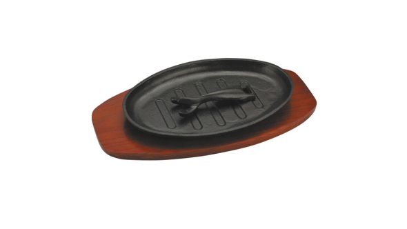 Sizzle Platter  23 x 13cm / 9" x 5" Oval