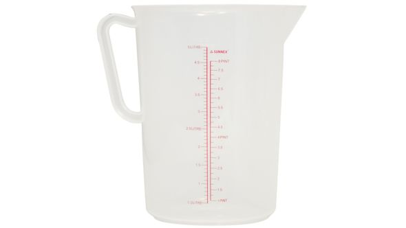 Sunnex Polypropylene Measuring Jug 5.0 ltr