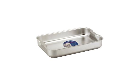 Heavy Duty Deep Roasting Pan 40.5 x 30.5 x 10 cm 11.9 Ltr