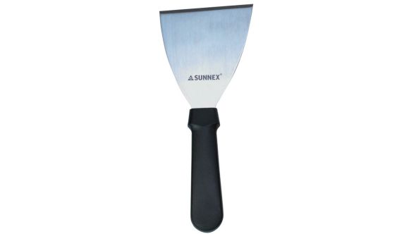 Sunnex C625K Griddle Scraper Black Handle 10"