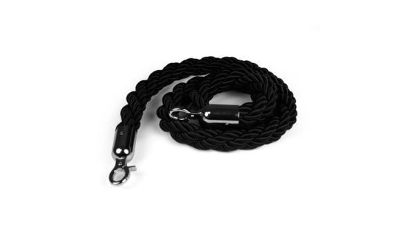 Black Rope For Barriers