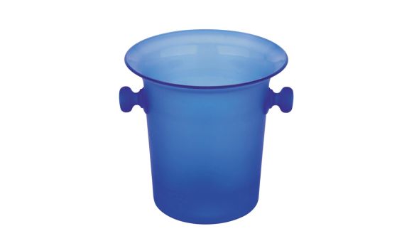 Acrylic Wine Bucket Blue