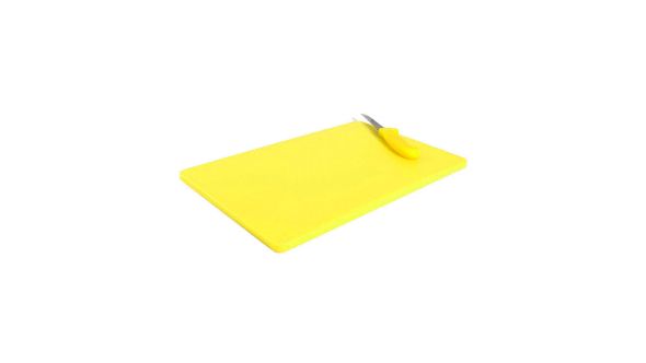 Heavy Duty Chopping Board 18" x 12" x ½" Yellow