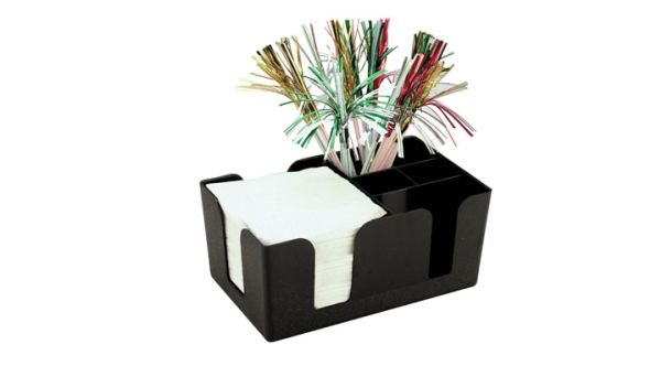 Bar Caddy Black 24 x 14.5 x 10.5cm