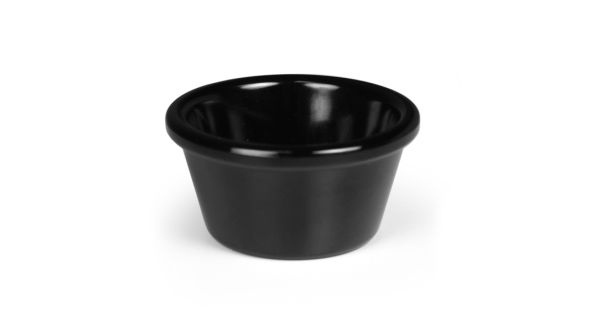 Melamine Ramekin Black 1½oz Pack 12