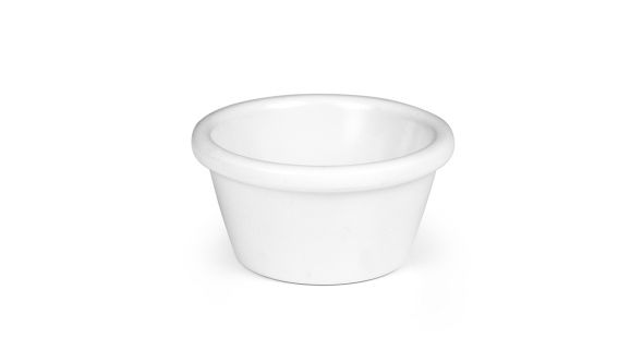 Melamine Ramekin White 1½oz Pack 12