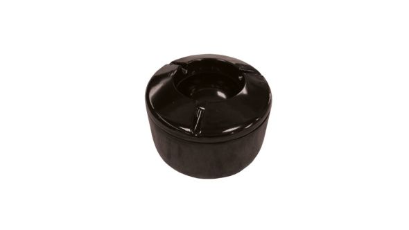 Melamine Ashtray Black 12.5cm / 5"