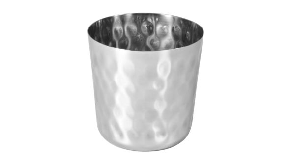 Lrg Presentation Cup 8.5cm Hammered