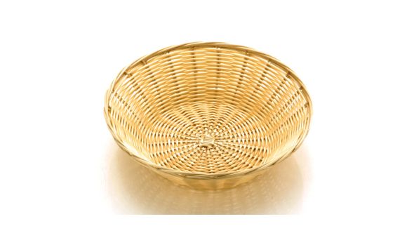 Poly Rattan Basket Round 25cm / 10"