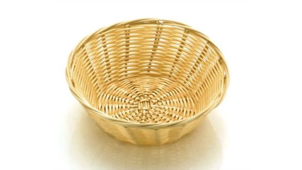 Poly Rattan Basket Round 18cm / 7"