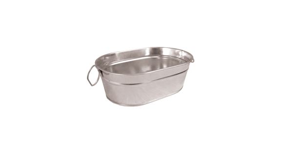 Galvanised Oval Tub