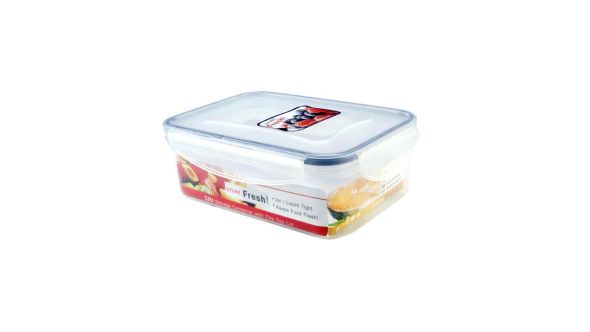 Rectangular Lock Lid Container 18.9x13x6.4cm