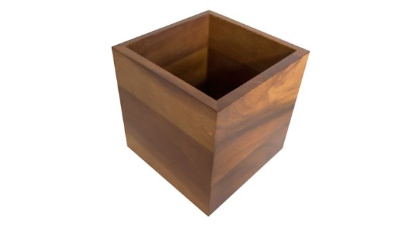 Wooden Acacia Presentation Crate 12.3cm³